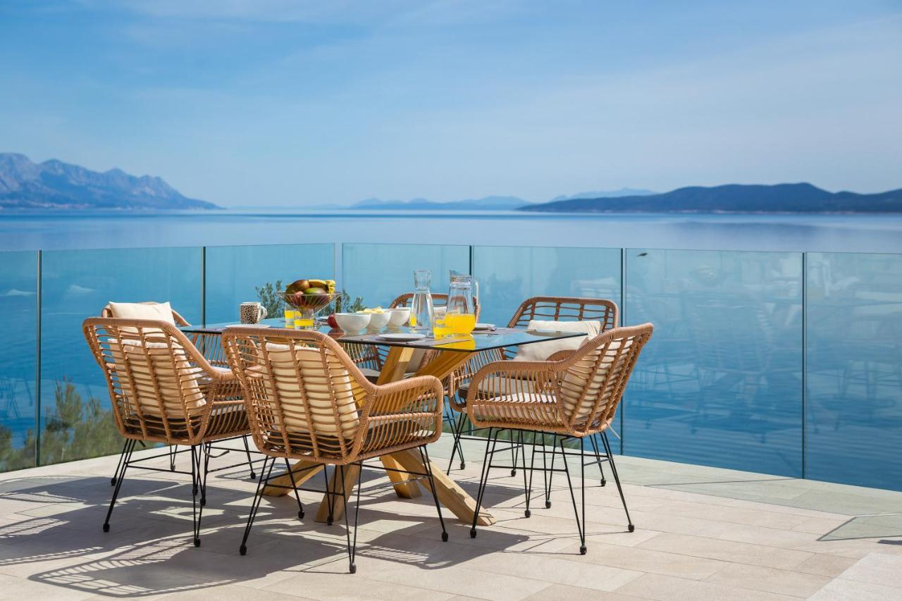 Beachfront Holiday Home - Private Heated Pool Mimice Eksteriør bilde